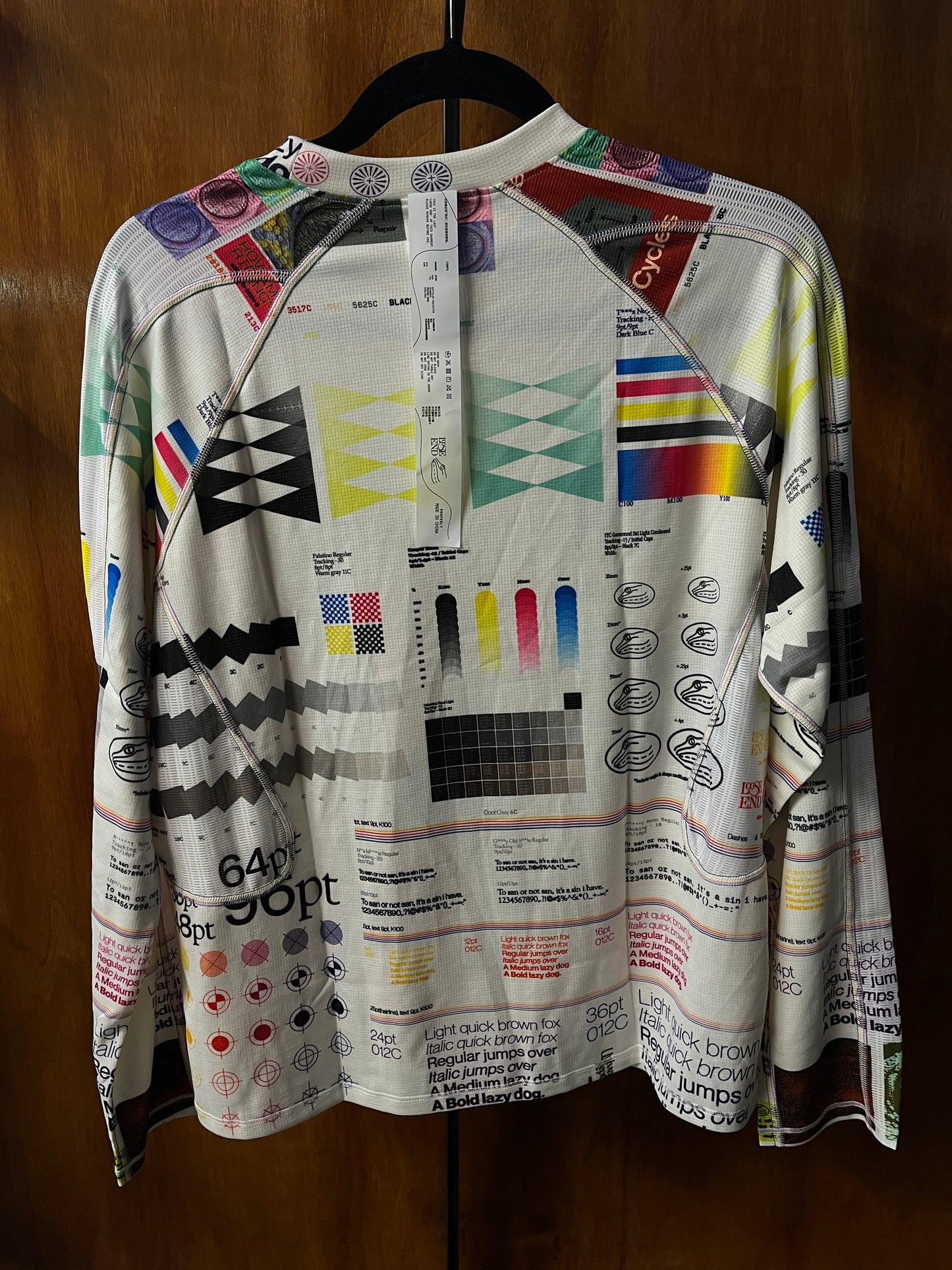 Loose End Long Sleeve Merino Wool Sport Jersey