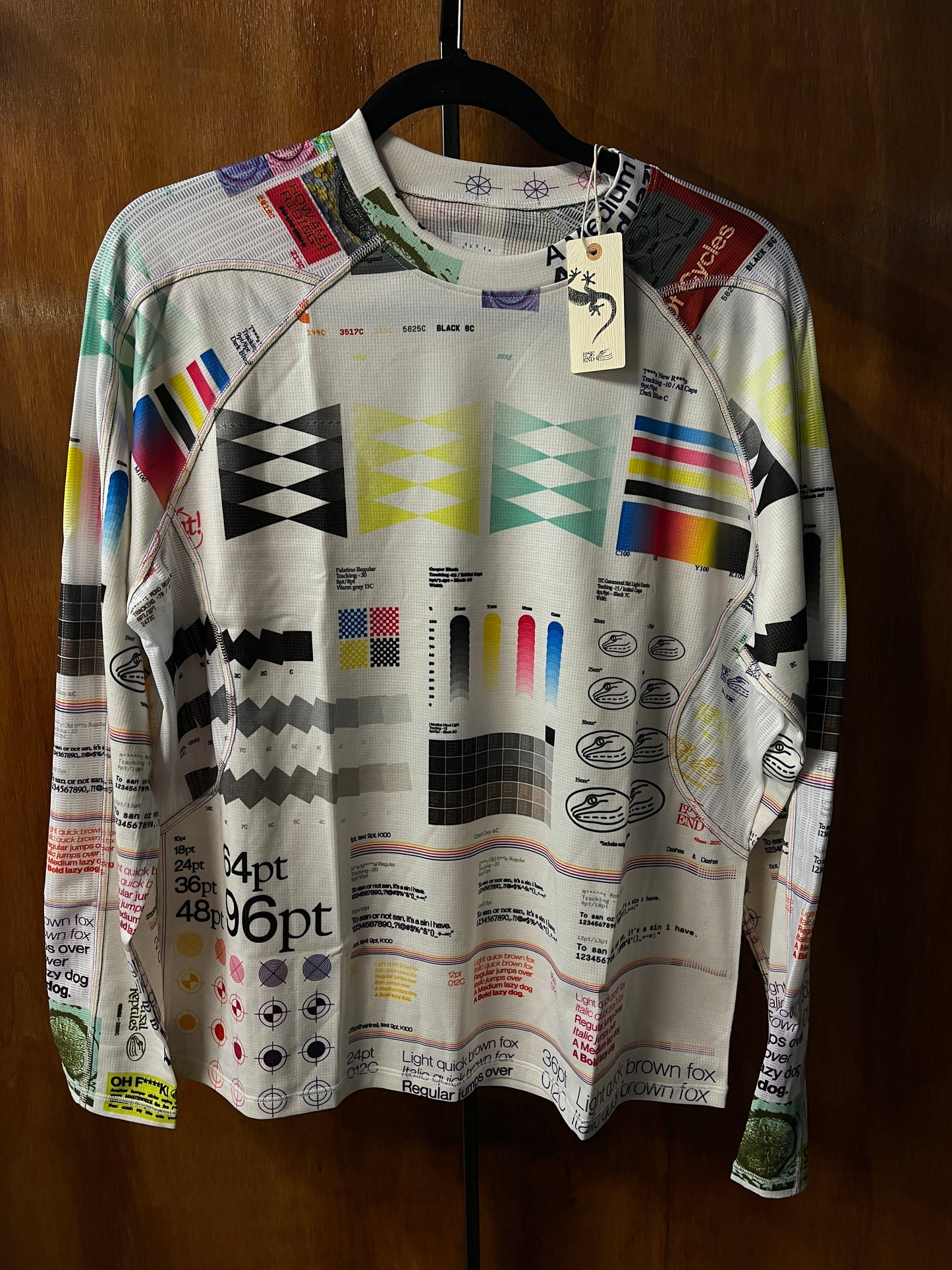 Loose End Long Sleeve Merino Wool Sport Jersey