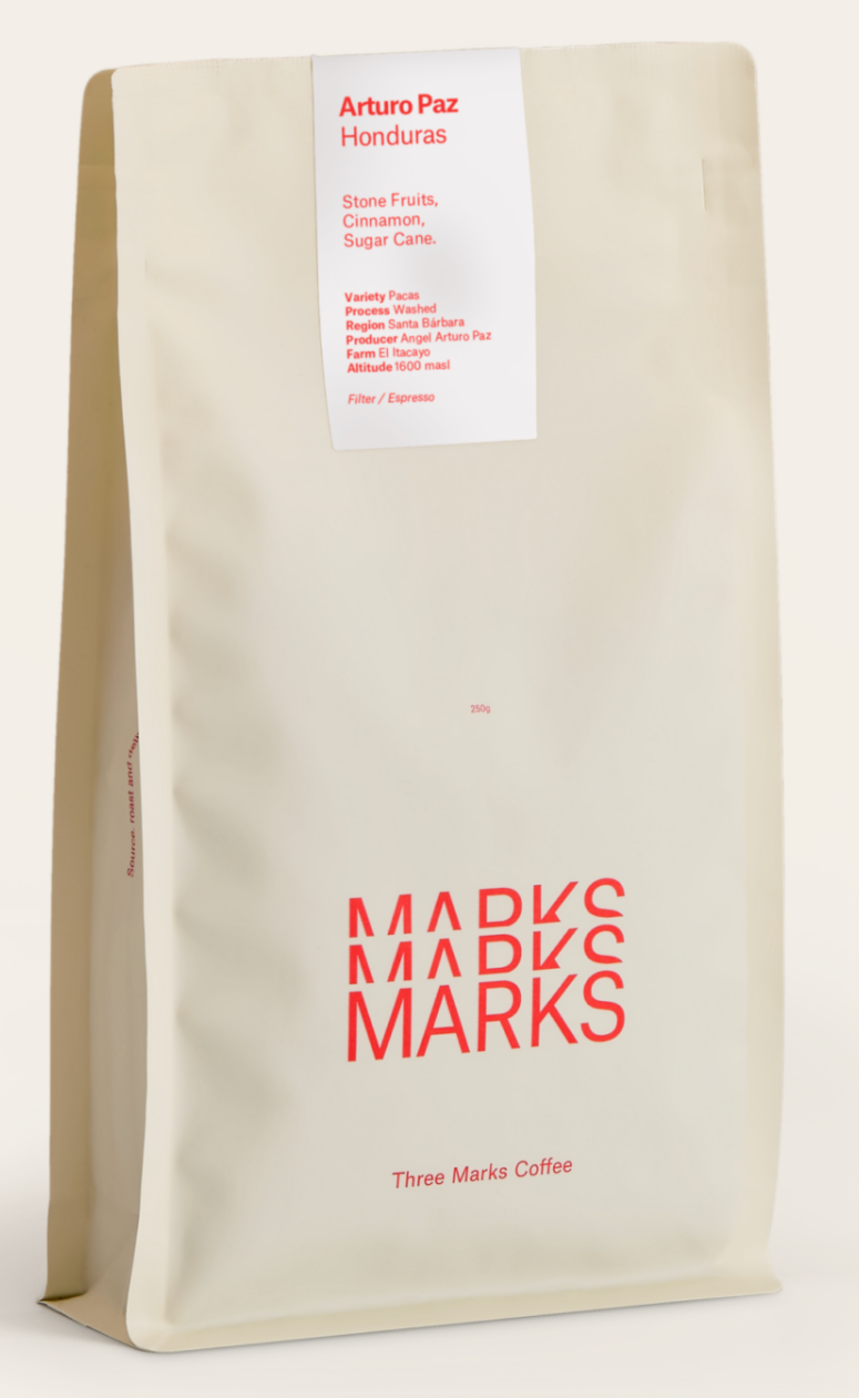 Three Marks Barcelona - 250g - Honduras Washed - Arturo Paz