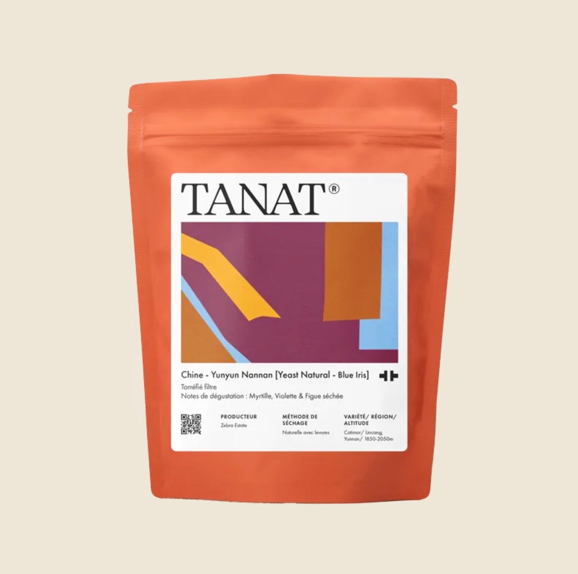 Tanat Coffee - China - Yeast Natural (Blue Iris) - 200g