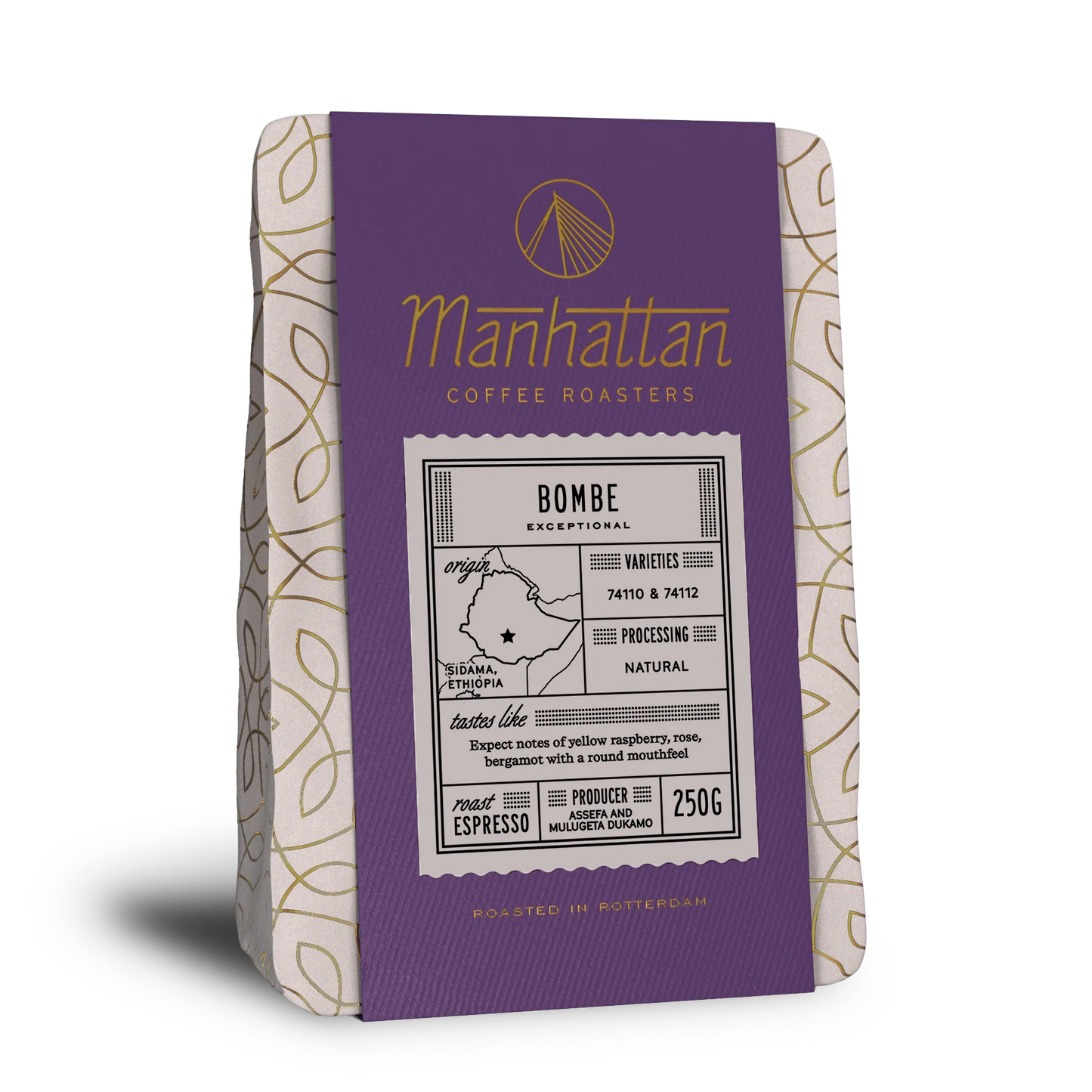 Café Luna 250g - Jhoan Vergara ~ Tabi | Huila, Colombie (Sac de vente au détail)