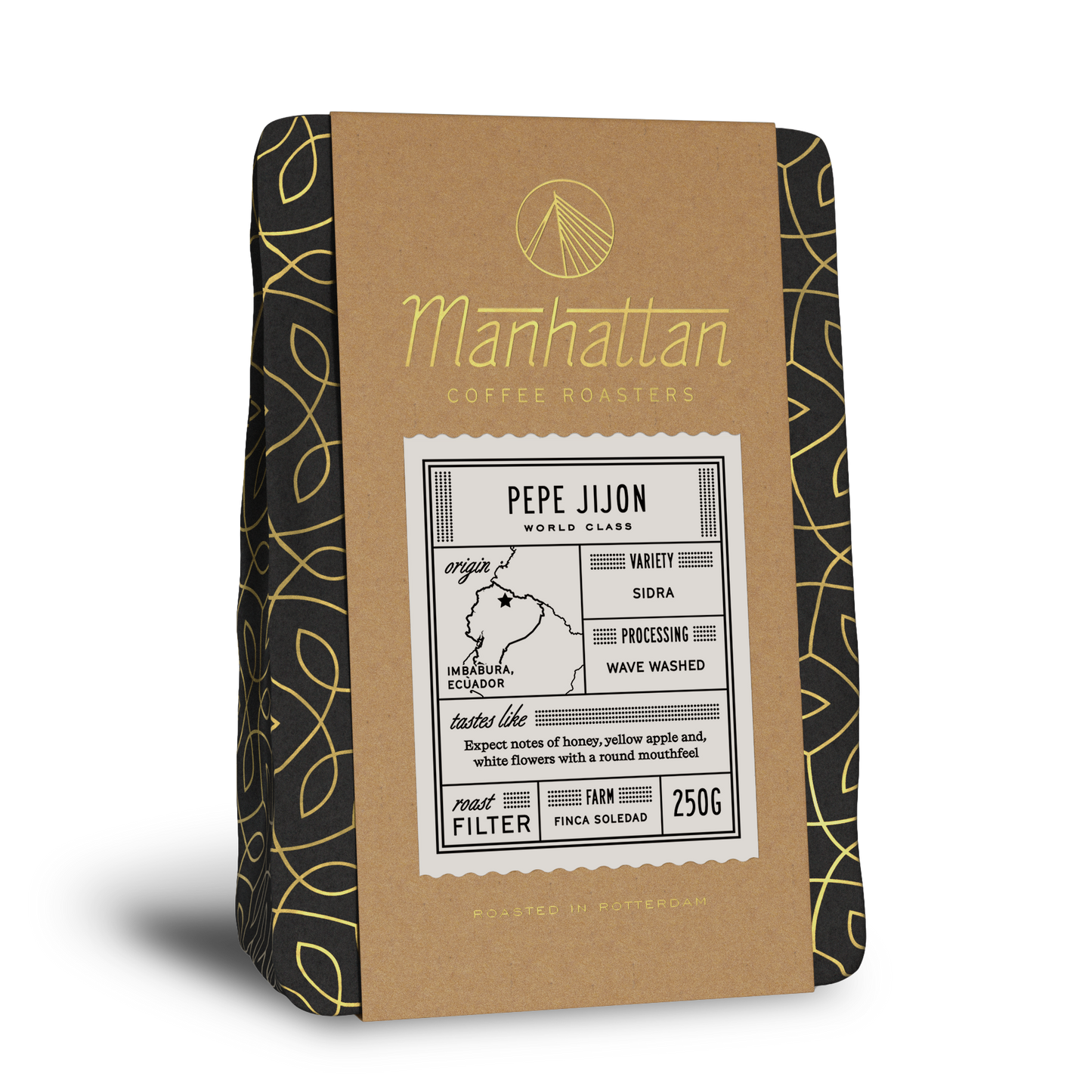Café Luna 250g - Jhoan Vergara ~ Tabi | Huila, Colombie (Sac de vente au détail)