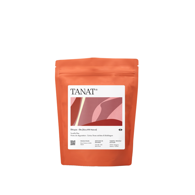 Tanat Coffee - Ethiopia - Elto [Elora RF8 Natural] 100g