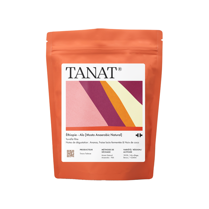 Tanat Coffee - Ethiopia - Mosto Anaerobic Natural - 200g