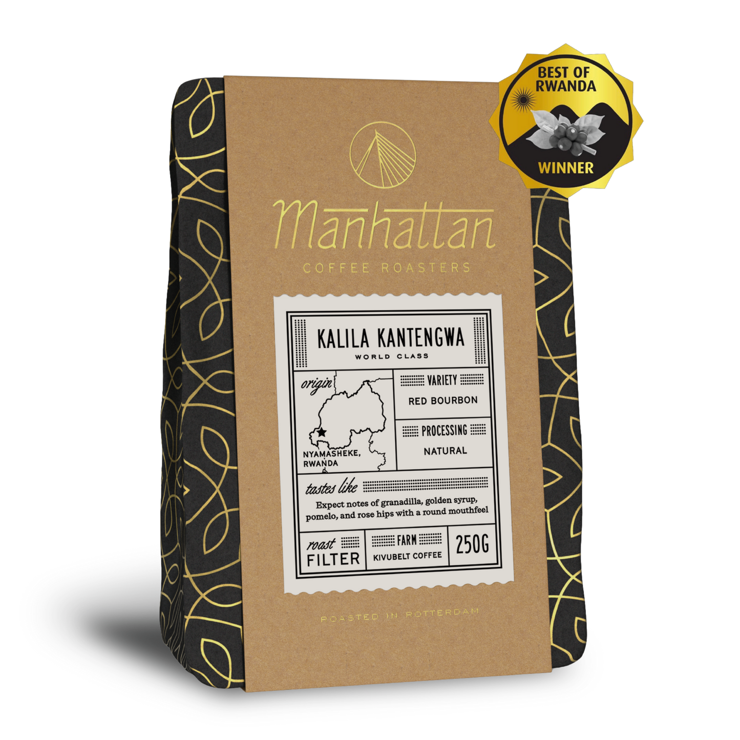 Café Luna 250g - Jhoan Vergara ~ Tabi | Huila, Colombie (Sac de vente au détail)
