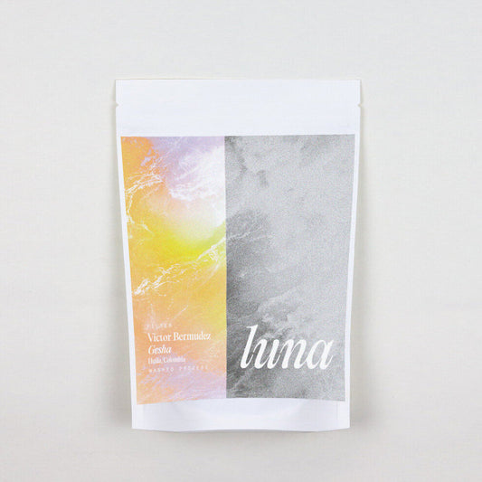 Café Luna 250g - Jhoan Vergara ~ Tabi | Huila, Colombie (Sac de vente au détail)